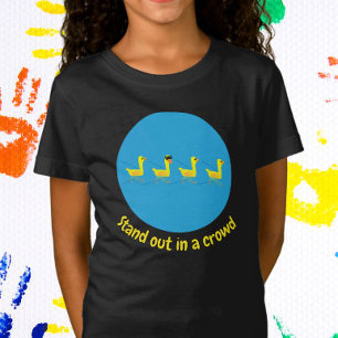 T-Shirt Canards Motivation Mignons qui Ressortent