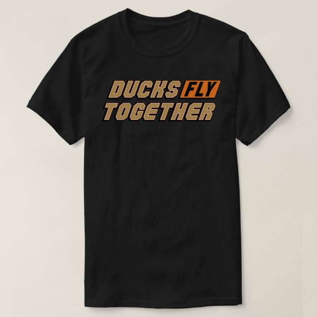 T-shirt Canards volent ensemble 6 (Design devant)