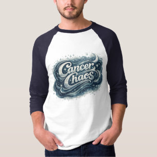 T-shirt Cancer Chaos Chemise de Zodiaque Astrologie Lune