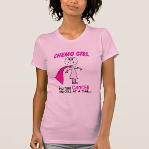 T-SHIRT CANCER DE FILLE DE CHIMIO