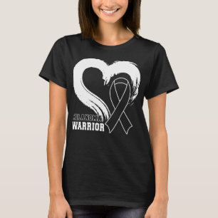T-shirt Cancer de la peau Melanoma Guerrier Melanoma