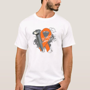 T-shirt Cancer de la vis - Leucémie de la masse
