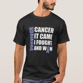 T-shirt Cancer de l'estomac Lutte contre le cancer Ruban