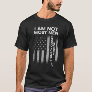 T-shirt Cancer de l'estomac Survivant La plupart des homme