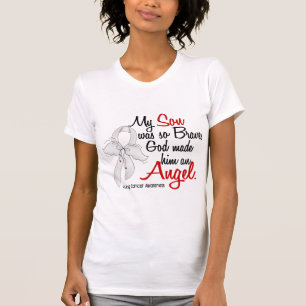 T-shirt Cancer de poumon de fils de l'ange 2