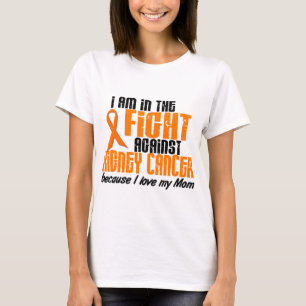 T-shirt CANCER de REIN dans le combat pour ma maman 1