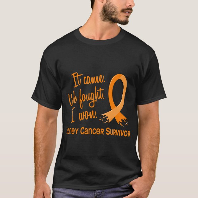 T-shirt Cancer de rein du survivant 11 (Devant)