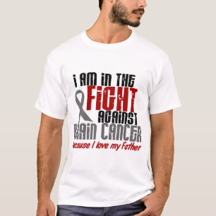 T-shirt Cancer du cerveau DANS le père du COMBAT 1