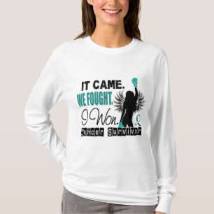 T-shirt Cancer du col de l'utérus du survivant 22