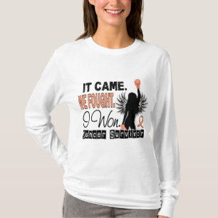T-shirt Cancer du corps utérin du survivant 22