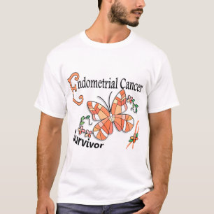 T-shirt Cancer du corps utérin du survivant 6