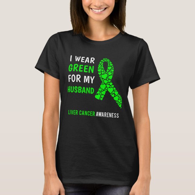 T-shirt Cancer du foie (Devant)
