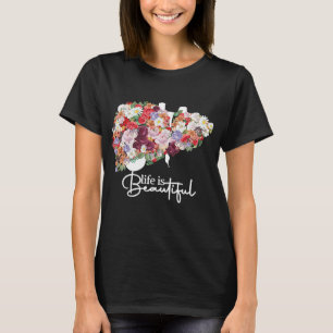 T-shirt Cancer du foie - Transplantation du survivant