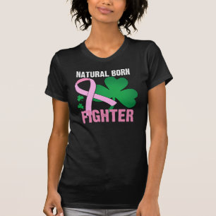 T-shirt Cancer du sein de naissance de Jour de la Saint