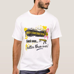 T-shirt Cancer du sein en construction