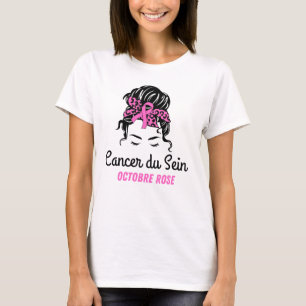 T-shirt Cancer du Sein Octobre Rose