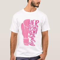 Cancer du sein Sa lutte est mon combat rose ruban
