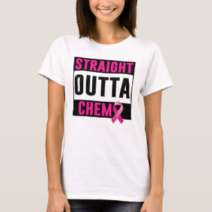 T-shirt cancer du sein tout droit hors chimio