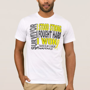 T-shirt Cancer du testicule du survivant 4