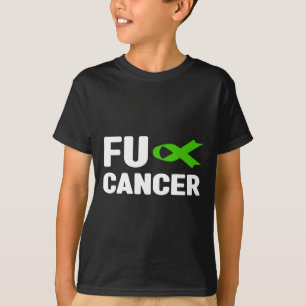 T-shirt Cancer - Fck Cancer des voies biliaires Sensibilis