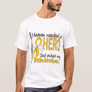 T-shirt Cancer nécessaire d'enfance de petit frère de