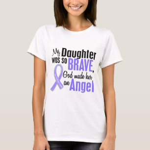 T-shirt Cancer oesophagien de fille de l'ange 1