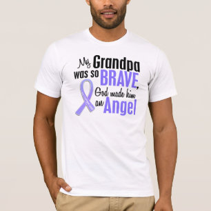T-shirt Cancer oesophagien de grand-papa de l'ange 1