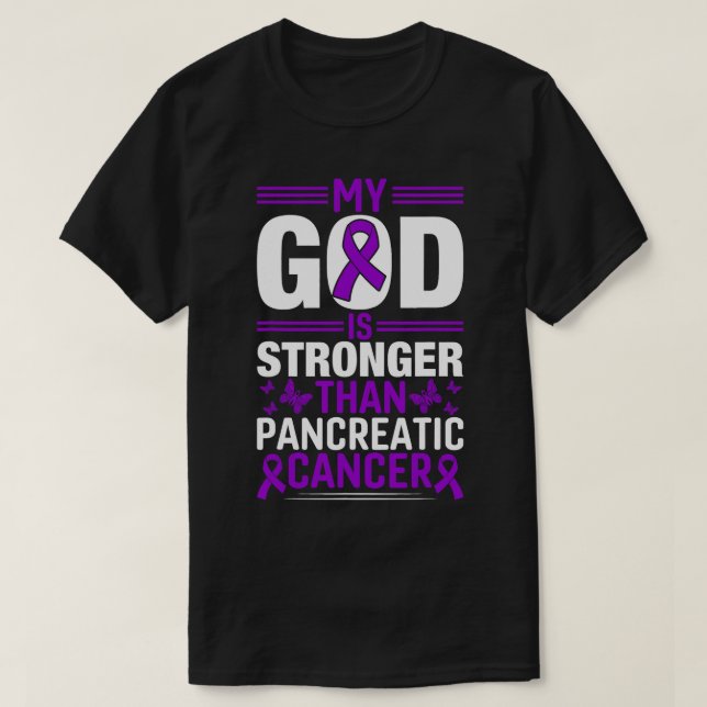 T-shirt Cancer pancréatique Survivant (Design devant)
