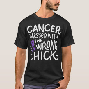 T-shirt Cancer pancréatique Survivant Pancreas Chemo Gift