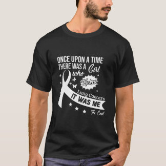 T-shirt Cancers pulmonaires Lutter contre le Ruban Cancer