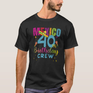 T-shirt Cancun Anniversaire Fille 40ème Anniversaire Équip