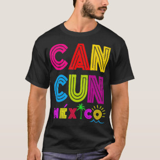T-shirt Cancun pour les femmes Hommes Enfants Mignonne Fam