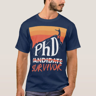 T-shirt Candidat au DIP Survivant Diplômé Cadeau 1