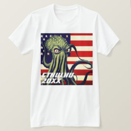 T-shirt Candidat drôle "Cthulhu 20XX"