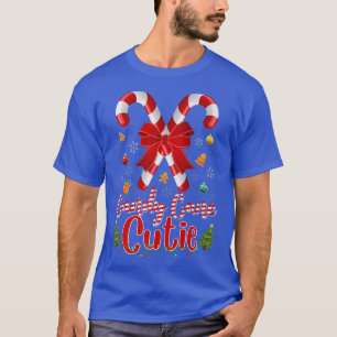 T-shirt Candy Cane Cutie dans neige Candy Lover Xmas Noël