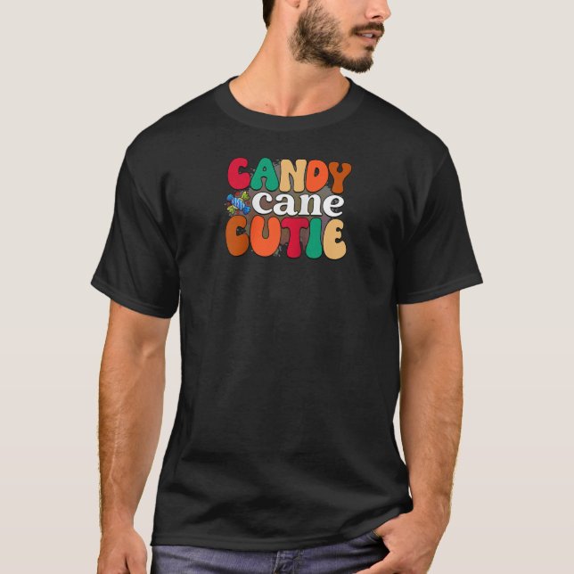 T-shirt Candy Cane Cutie is Women s Christmas is Christmas (Devant)