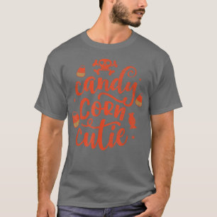 T-shirt Candy Corn Cutie Funny Halloween Candy Amateurs de
