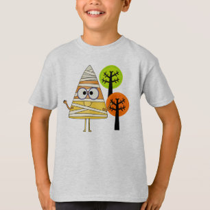 T-shirt Candy Corn maman Halloween