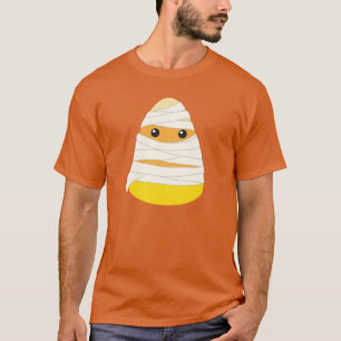T-shirt Candy Corn Mummy Costume Halloween Candy Corn