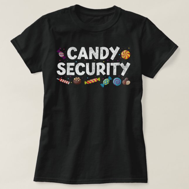 T-shirt Candy Halloween Costume Pour Hommes Femmes, Candy  (Design devant)
