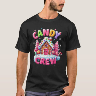 T-shirt Candy Land Candy Décorations d'équipage Sweetie Ca