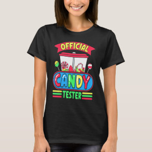 T-shirt Candy Tester Lollipop Sweets Halloween filles garç