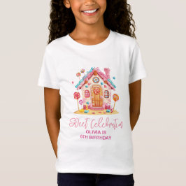 T-Shirt Candyland Sweet Celebration Anniversaire de enfant