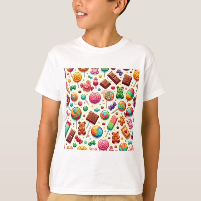 T-shirt Candyscape (Devant)