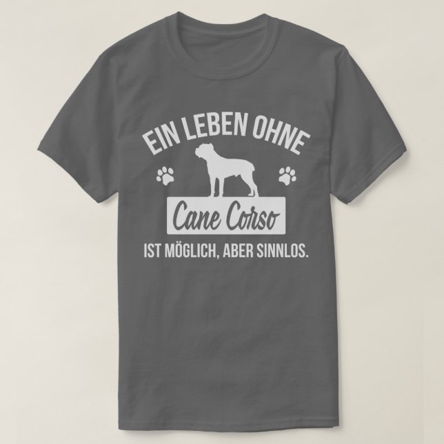 T-shirt Cane Corso (Design devant)