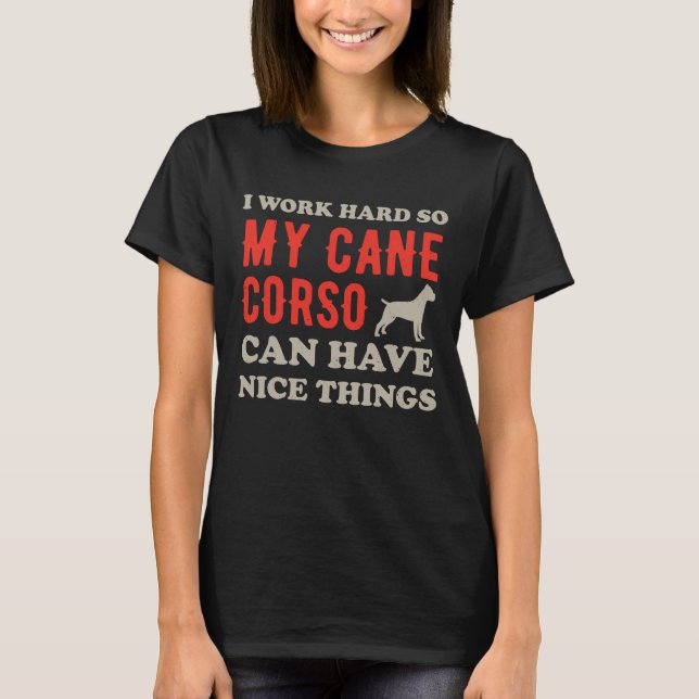 T-shirt Cane Corso (Devant)