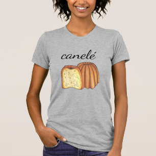 T-shirt Canelé Chef pâtisserie Pâtisserie Boulangerie Alim
