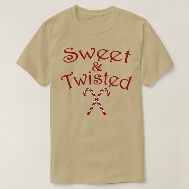 T-shirt Canes de Sweet & Twisted (Design devant)