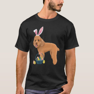 T-shirt Caniche aux oreilles de lapin Chien mignon Doge La