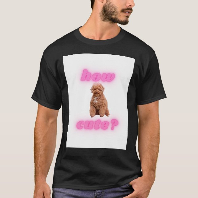 T-shirt Caniche jouet (Devant)